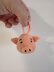 3 in 1 Pig Keychain Amigurumi