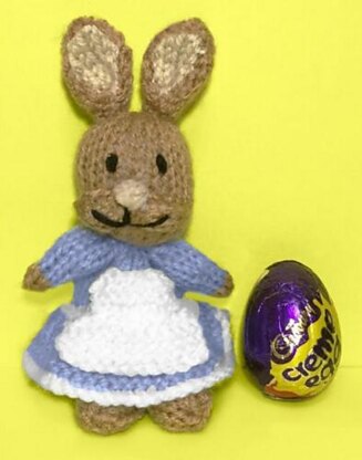 Mrs Rabbit (Peter) Creme Egg Choc Cover