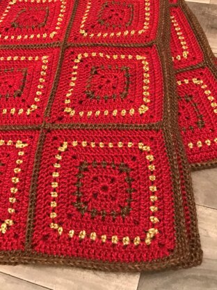 Farmhouse Square Blanket