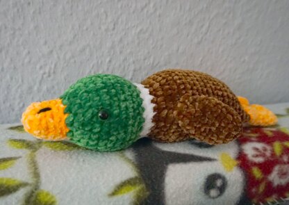 Crochet Pattern for the Cuddly Duck!