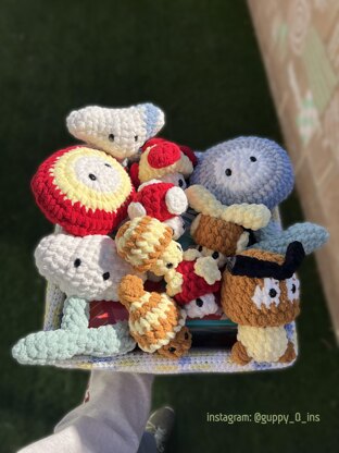 Super Mario 11in1 Low Sew Flowers and Mushrooms