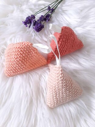 Crochet Lavender Bags