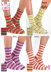 Socks Knitted in King Cole Footsie 4ply - 5824 - Downloadable PDF