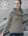 Herringbone Cowl Pullover