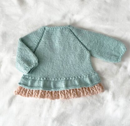 Ballerina baby sweater