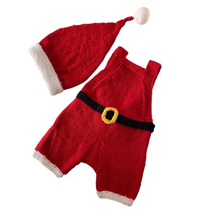 Santa Baby Romper Set