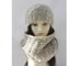 Textured Hat, Cowl and Fingerless Gloves