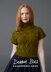 "Frances" - Top Knitting Pattern For Women in Debbie Bliss Cashmerino Aran