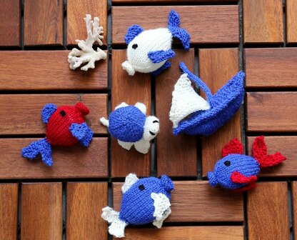 Amigurumi fish (knitted)