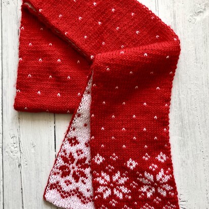 Snowflakes Scarf