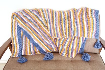 Sunset Chunky Blanket