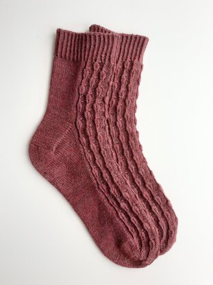 Late Summer Rain Socks