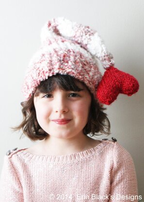 Chunky Gnome Heart Hat (hat025)