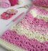 Lace Fan Stitch Baby Blanket