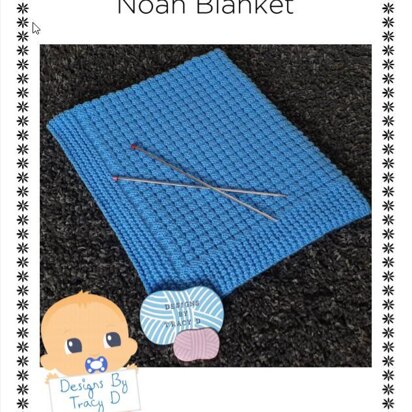 Noah baby blanket knitting pattern