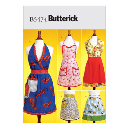 Butterick Aprons B5474 - Sewing Pattern