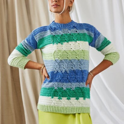 McKenzie Sweater in Universal Yarn Off Beat - Downloadable PDF