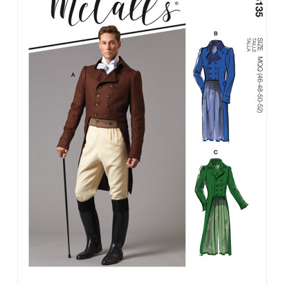 McCall's Men's Coats M8135 - Sewing Pattern
