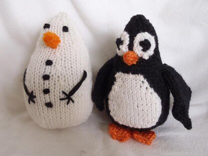 Snowman and Penguin