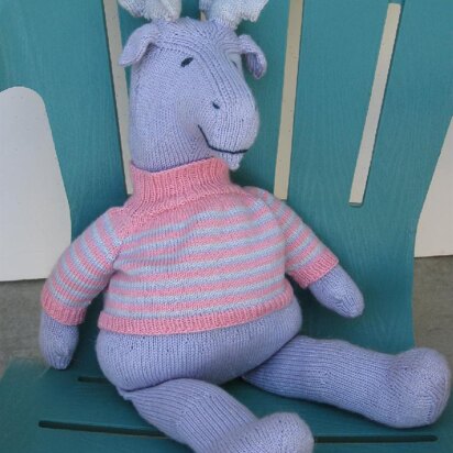 Goose, The Moose - knitting pattern