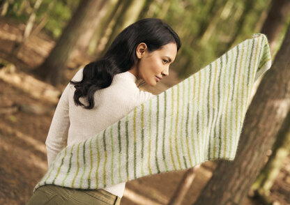 Triangular Shawl in Rowan Kidsilk Haze - Downloadable PDF