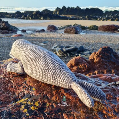 Sandy the Seal - UK Terminology - Amigurumi