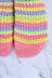 Sugar Stripe Socks in Universal Yarns Uni Merino Mini - Downloadable PDF