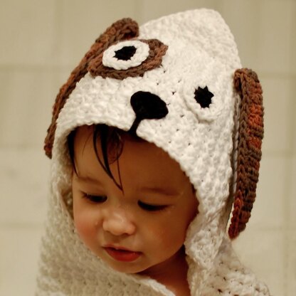 Dog Hooded Baby Towel