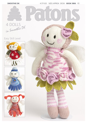 Fairy Dolls Book by Patons - 3806