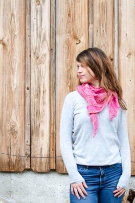 Candied Apples Shawl