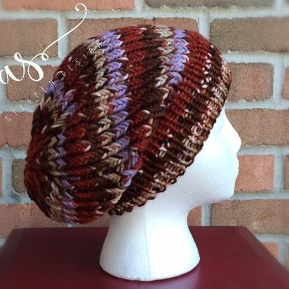 Single Strand Stripe Slouch