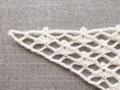 Crochet Bandana/Shawl Pattern/Chart #13
