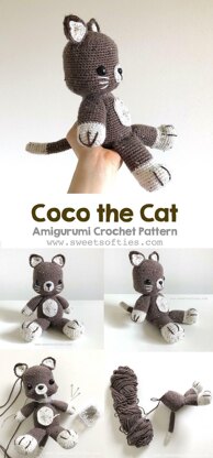 Coco the Amigurumi Kitty Cat Doll