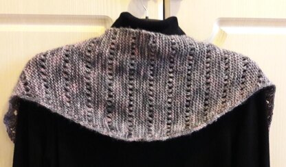 Not Quite Your Triangle Shawl