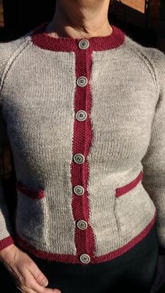 Chanel Get The Look Cardigan Knitting pattern by Monica Russel LoveCrafts