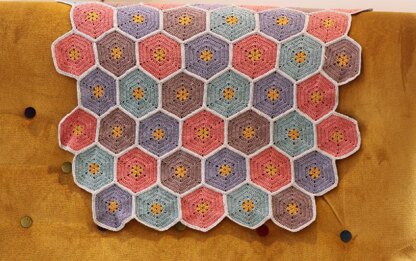 Vintage Hexie Blanket