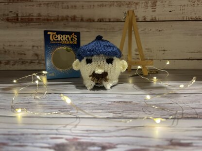 Peaky Blinders Inspired Chocolate Orange Cover Knitting Pattern
