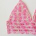 Strawberry Ombre Bikini Top