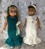 Christmas Doll Dresses