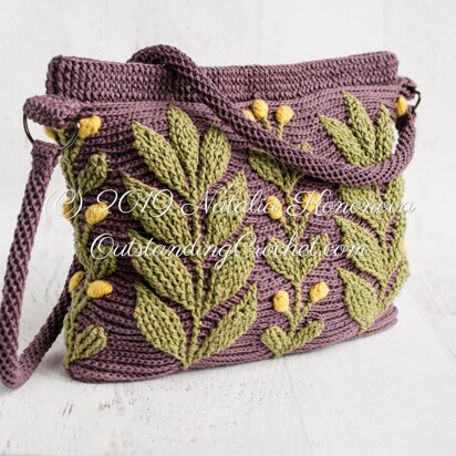 Embossed Meadow Bag