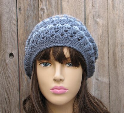 Grey Crochet hat
