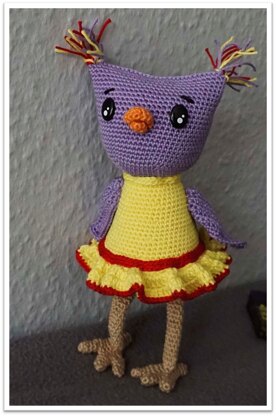 Crochet Pattern for the Owl Euli!