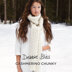 Cabled Scarf - Knitting Pattern For Adults in Debbie Bliss Cashmerino Chunky