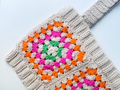 Belinda granny square crop top