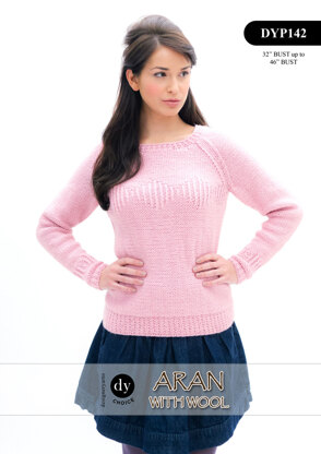 Jumper in DY Choice Aran With Wool - DYP142