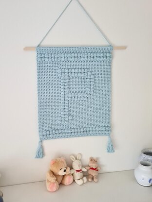 Letter P Wallhanging