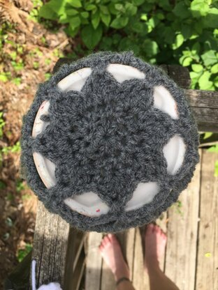 Flower Lace Planter Covers