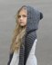 Tuft Hooded Scarf