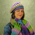 The Laura Evesham Beret, Scarf and Fingerless Mittens