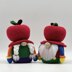 Apple Hat Back to School Gnome Amigurumi
